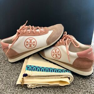 Tory Burch light pink sneakers size 8.5